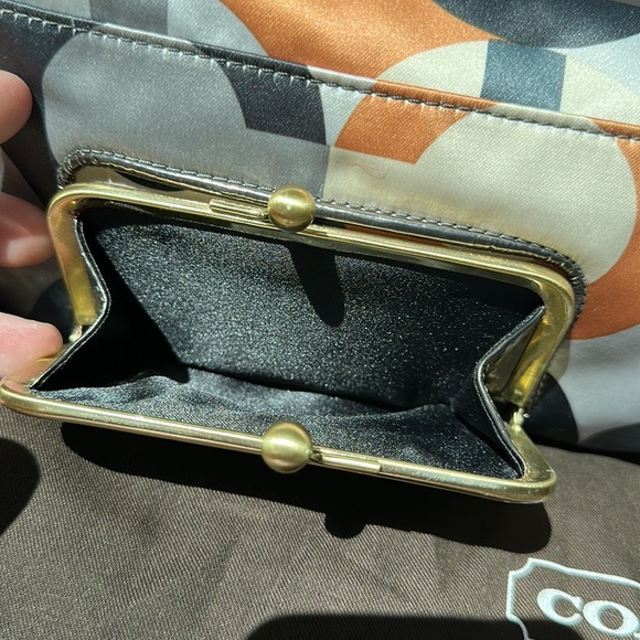 Coach Amanda fold over clutch purse bag shoulder bag. - Picture 6 of 10